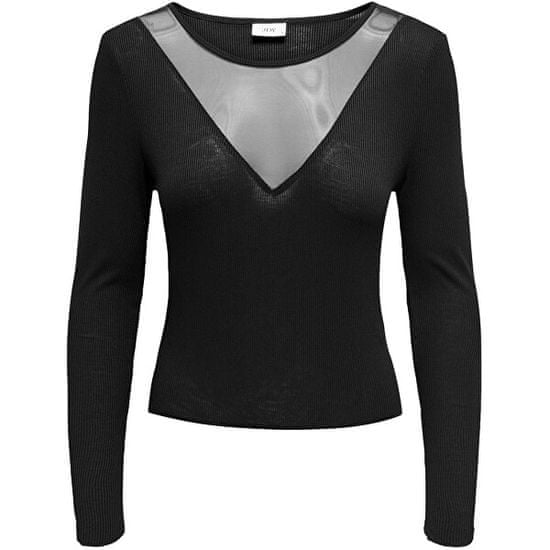 Jacqueline de Yong Dámské triko JDYKIRSA Regular Fit 15320228 Black