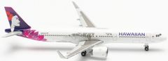 Herpa Airbus A321-271NX, Hawaiian Airlines "2010s, Uhiuhi", USA, 1/500