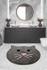 L'essentiel Koupelnová předložka Cat 90 cm šedá
