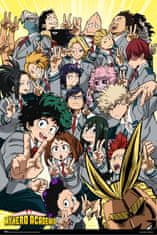 CurePink Plakát My Hero Academia: U.A. Class (61 x 91,5 cm)