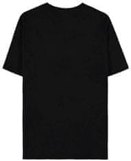 CurePink Pánské tričko s krátkým rukávem Diablo IV: Class Icons (M) černá bavlna