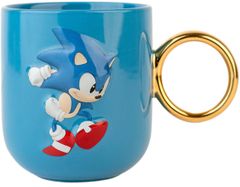 CurePink Keramický 3D Sonic: The Hedgehog (objem 350 ml)