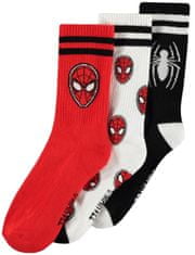 CurePink Pánské ponožky Marvel: Spiderman (EU 43-46)