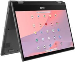 ASUS Chromebook CM14 Flip (CM1402F), šedá (CM1402FM2A-EC0110)