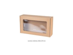 sarcia.eu Obdélníková poštovní schránka s okénkem, dárková krabička 35x20x10 cm x3