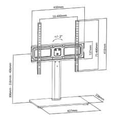 Fiber Mounts FM45 Podstava na TV 32" - 60"