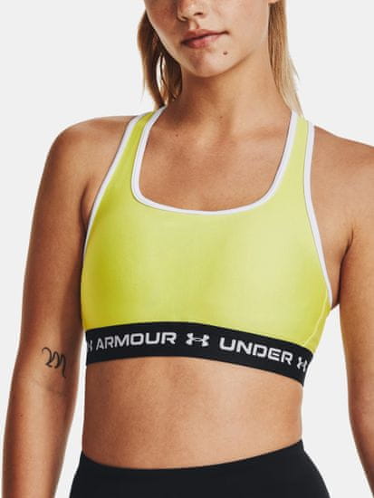 Under Armour Podprsenka Crossback Mid Bra-YLW