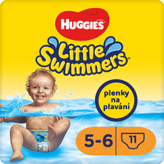 Huggies plenky Little Swimmers 5-6 (12-18 kg) 11 ks