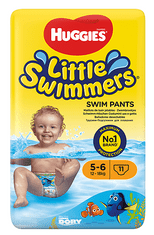 Huggies plenky Little Swimmers 5-6 (12-18 kg) 11 ks