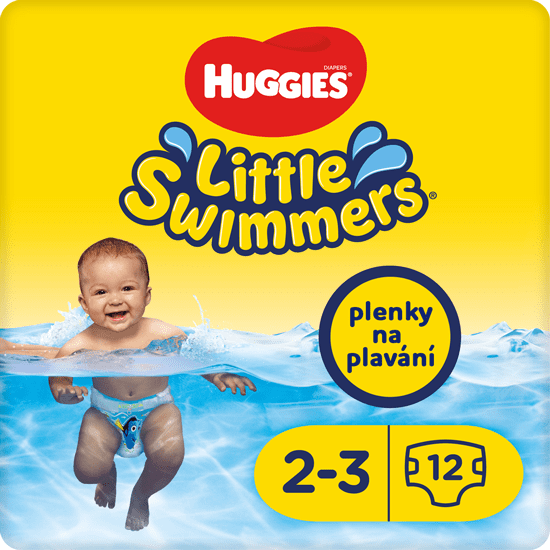 Huggies plenky Little Swimmers 2-3 (3-8 kg) 12 ks