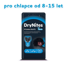 Huggies Dry Nites Large 8-15 let (27-57 kg) Boys 9 ks