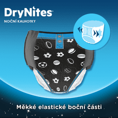 Huggies Dry Nites Large 8-15 let (27-57 kg) Boys 9 ks