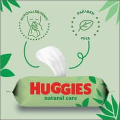 Huggies Vlhčené Ubrousky Natural Care 10 x 56 ks