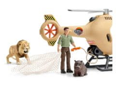 sarcia.eu Schleich Wild Life - Vrtulník pro záchranu zvířat, figurky pro děti 3+ Uniwersalny