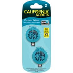 California Scents E303648500 MINI DIFFUSERS SINGLE SCENT Ocean Wave