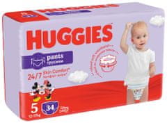 Huggies Pants Jumbo 5 (12-17 kg) 34 ks