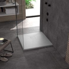 BPS-koupelny Čtvercová sprchová vanička z SMC kompozitu REA MAGNUM 90x90 cm, bílá