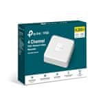 TP-Link Záznamové zařízení VIGI NVR1104H-4P 4 kanálů, 4x Lan s PoE, 2x USB