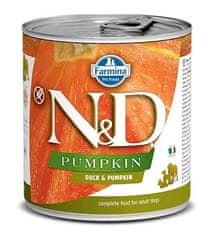 Natural N&D dog GF PUMPKIN konz. ADULT duck - 285g