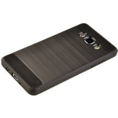 IZMAEL Pouzdro Carbon Bush TPU pre Samsung Galaxy J5 2016 - Černá KP29549