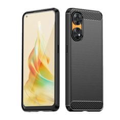 IZMAEL Pouzdro Carbon Bush TPU pre Oppo Reno8 T 4G - Černá KP29577