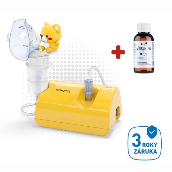 Omron Inhalátor kompresorový C801KD +3roky záruka!