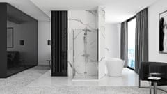 BPS-koupelny Čtvercový sprchový kout REA MOLIER 90x90 cm, chrom