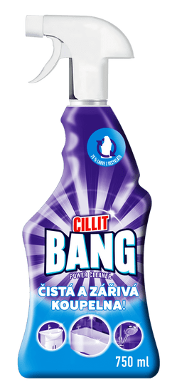 Cillit Bang čisticí sprej do koupelny 750 ml