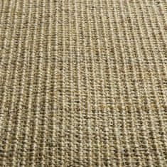 Vidaxl Koberec přírodní sisal 66 x 250 cm zelený