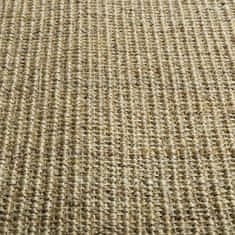 Vidaxl Koberec přírodní sisal 66 x 300 cm zelený