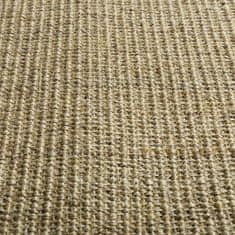 Vidaxl Koberec přírodní sisal 80 x 300 cm zelený