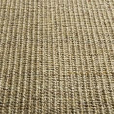 Vidaxl Koberec přírodní sisal 80 x 250 cm zelený