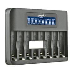 Jupio Nabíječka USB 8-slots Octo Battery Charger LCD pro 1 až 8ks AA/ AAA baterií