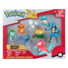 Jazwares Pokémon GEN IX Bitevní Figurky Set Postaviček 8-PACK