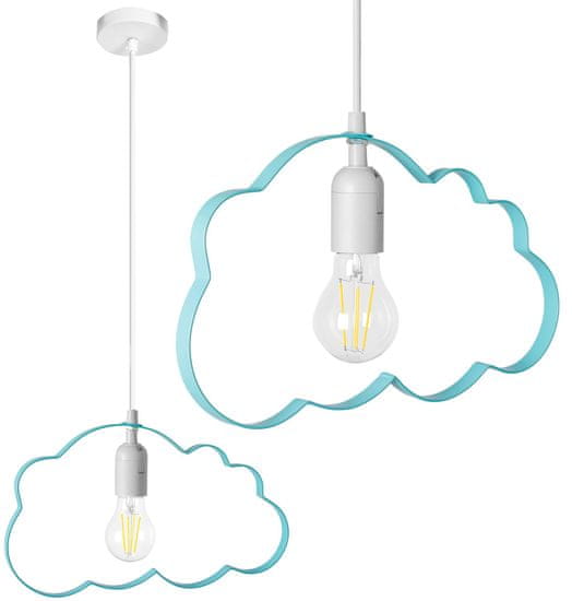 Toolight Závěsná lampa Cloud Azure