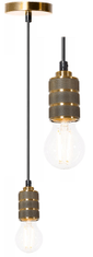 Toolight Závěsná stropní lampa rám měď APP344-1CP