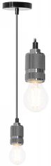 Toolight Závěsný stropní lampový rám Chome černý APP350-1CP