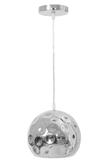 Toolight Zrcadlová závěsná lampa stříbrná APP275-1CP