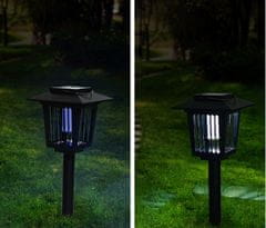 Bluegarden LED solární lampa J-22 Black