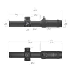 Vector Optics naháňkový puškohled Forester 1-5x24 GEN II SFP