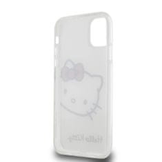 HELLO KITTY IML Head Logo kryt pro iPhone 11 Bílá