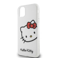 HELLO KITTY IML Head Logo kryt pro iPhone 11, bílý Bílá