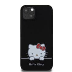 HELLO KITTY Daydreaming silikonový kryt pro iPhone 13, černý