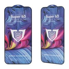 IZMAEL Ochranné sklo 9D Super pro Apple iPhone 14 Pro - Černá KP29796