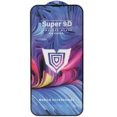 IZMAEL Ochranné sklo 9D Super pro Apple iPhone 15 Pro - Černá KP29722