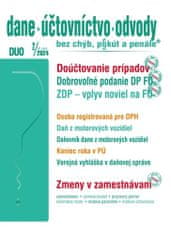 DUO 2/2024 – Podanie DP dobrovoľne, Doúčtovanie prípadov v účtovníctve - Limitované položky, Registrácia DPH