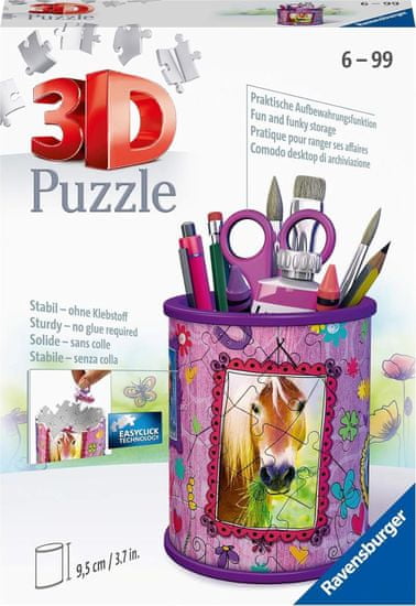 Ravensburger 3D puzzle stojan: Koník 54 dílků