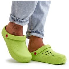 Big Star Dámské lehké žabky Crocs II275006 Green velikost 36