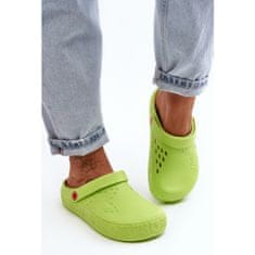 Big Star Dámské lehké žabky Crocs II275006 Green velikost 41