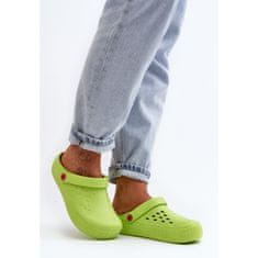 Big Star Dámské lehké žabky Crocs II275006 Green velikost 36